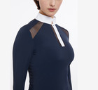 Lemieux Camille Long Sleeve Show Shirt Navy  Women s Us 2 uk 6  Eu 34
