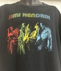 Jimi Hendrix T-shirt Rainbow Colors Size Large
