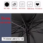 130cm Extra Large Folding Umbrella Windproof Waterproof Sun Rain Travel Portable