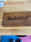 Budweiser Wooden Box With Poker Chips And Cards Set