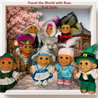 Vintage Troll Dolls Travel Around The World Russ Berrie Gifts   You Choose