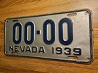 1939 Nevada Proof Plate