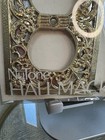 Pair Of Vintage Filigree Gold Tone Decorative Wall Outlet Plates