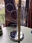 Disney Vintage Mickey Mouse Paper Towel Holder Finish Chrome Outline Wire Metal