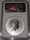 2021 P The Simpsons Tuvalu 1oz  9999 Fine Silver S 1 Simpson Family Ngc Ms70