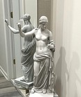 22 In Aphrodite Greek Goddess Statue Faux Stone Venus Of Arles Replica Figurine