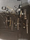 Vintage Ladies Watch Lot X30 Gruen Timex Jufrex Cicada Watches All Need Batterys
