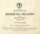 1873 Nautical Chart Of The Bermuda Islands