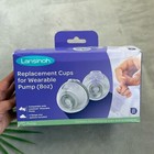 New Lansinoh Replacement Cup For Wearable Pump 8oz 2 Pumping Cups   Accessories