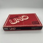 Vintage Uno Deluxe Edition Classic Card Game 1983 Hasbro Complete Set W pencil