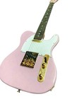 Cozart Guitars-6 String Vintage Warm Pink T-style Solid Electric Guitar   Case