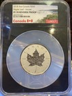 2018 Canada -  50 3oz 9999 Silver Maple Leaf -incuse  Pf 70 Reverse Proof
