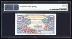 Saint Pierre   Miquelon 10 Francs 1950 P23 Pmg Superb Gem Uncirculated 67 Epq