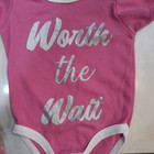 Infant Girls Lot Of 3 Unicorn Footed Sleeper   Pink Outfit Bundle Sz 0-3 Months