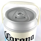 Vintage Corona Extra Cooler Large Kraft Beer Can Kooler Clean Few Minor Marks