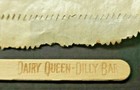 Vintage 1950 s Dairy Queen Dilly Bar Bag With Imprinted Dilly Bar Stick Nos U289