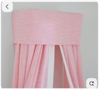 Pottery Barn Kids Linen Canopy Box  Pink New In Box 
