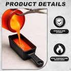 2 Pack 100 Oz Cast Iron Ingot Mold With Handle For Metal Casting