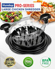 Manual Chicken Shredder Tool For Meat And Vegetables - Elegant Black