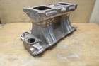 Polished Weiand 2x4 Tunnel Ram Dual Quad Carb Small Block Chevy Vintage Intake    