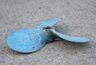 Used Boat 15 X 12 Lh Left Hand  Prop Propeller Brass   Bronze  -  Free Postage