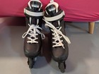 Roller Derby Elite South Beach Inline Skates Shadow Eu 44 Men   s 11 W12 Pre Owned