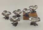 Silver Open Shell On Foot  After Lamerie Shell  Suitable For Wedding-christening