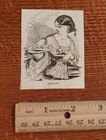 Harper s Weekly 1858 Sketch Print Dessert