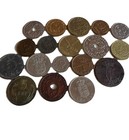 Denmark Lot Of 19 Coins 1787-2009