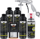 U-pol Raptor 4 Quart Kit - Black Urethane Spray-on Truck Bed Liner Kit Custom Co