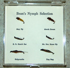 Vtg Ll Bean Fly Rod Fishing Bean s Nymph Flies Weber Streamer Trout Salmon Lures