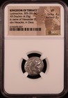 Kingdom Of Thrace Lysimachus Silver Drachm  305-281 Bc  - Ngc Vf - 4 5 Strike 