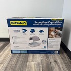 New Petsafe Scoopfree Crystal Pro Hooded Self-cleaning Litter Box System Pal00-1