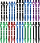 30 Pcs 2ba Thread Aluminum Dart Shafts With Rubber Dart O Rings 50 Mm 53 Mm A   
