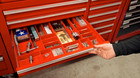 10-compartments Tool Organizer Tray Drawer Box Stackable Toolbox Organization