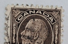 Canada Postage   King George V   Brown 2    Stamp   Cancelled posted   C 1930 s