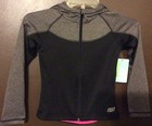 Skechers Girls Jacket Black Size Xs  4-5  Hooded Youth Nwt