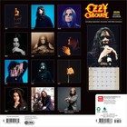 Ozzy Osbourne Official   2026 12x24   hanging  Monthly Square Wall Calendar