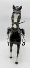 Vintage Johnny West Comanche Horse Black  White Jointed Legs  Accessories   1861