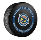 2025-26 Vancouver Goldeneyes Pwhl  womens  Official Game Puck With Case   new 