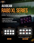 Auxbeam Ra80 Xl Rgb 8 Gang Switch Panel For 1984-2024 Can Am Maverick X3 Utv Atv
