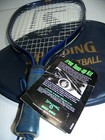 New Vintage Spalding Pro Racquetball Antagonist Racquet With Sensathane   Cover