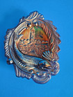 Millersburg Amethyst Seacoast Carnival Glass Pin Tray  Very Nice