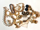Vntg Jewelry For Minor Repair Necklaces Earrings Bracelets Brooch Other Lot 16