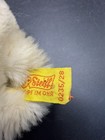 Vintage Steiff Teddy Bear Plush Cream Off-white Yellow Tag 0235 28 11 