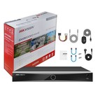 Original Hik 8channel 12mp 8ch Nvr 8poe 1u Smart Acusense Ds-7608nxi-k1 8p hdd