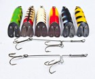 Extremely Rare Set Of 6 Patented Stone s Interchangeable Bait Lures Ny C 1948