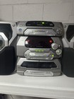 Panasonic Sa-ak27 5 Disc Cd Changer Dual Casette Stereo System W remote - Tested