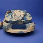 Sky Phone Push Button Blue Cloud Princess Landline Em-400 Vintage Corded