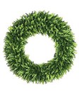  32 Inch Boxwood Wreath  Artificial Large Summer Wreaths For Front Door With 